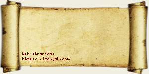 Tara Peranović vizit kartica